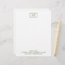 Pesquisar por monogram papel timbrado Iniciais