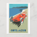 Pesquisar por carro vermelho cartoes postais Vintage