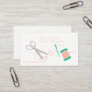 Pesquisar por linha da agulha cartao de visita Tesouras