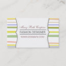 Pesquisar por design listrado cartao de visita Simples