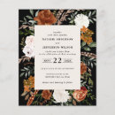 Pesquisar por casamento preto e branco flyers Elegante