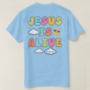 Pesquisar por jesus está vivo camisetas Páscoa