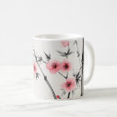 Pesquisar por pinturas da flor de cerejeira canecas Japonês