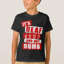 Pesquisar por deficiente auditivo camisetas Mão