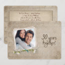 Pesquisar por 30 anos casamento convites Vintage