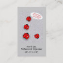 Pesquisar por inseto da senhora cartao de visita Vermelho