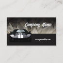 Pesquisar por carros esportes de cartao de visita Preto