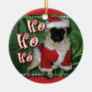Pesquisar por papai noel do pug ornamentos Cão