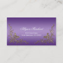 Pesquisar por redemoinhos roxos cartao de visita Elegante