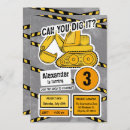 Pesquisar por escavadoras convites For kids