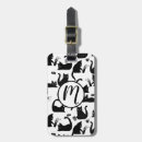 Pesquisar por gatinho preto bagagem tags Branco