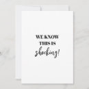 Pesquisar por chocante convites Simples