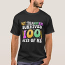 Pesquisar por dia dos professores camisetas 100 dias de escola