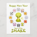 Pesquisar por chinese new year cartoes postais Cobra