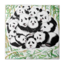 Pesquisar por folhas do bambu azulejos Panda