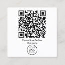 Pesquisar por menu cartao de visita Código qr