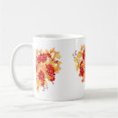 Pesquisar por ilustração botânica canecas Abstrato