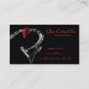 Pesquisar por vidro cocktail de cartao de visita Bebida