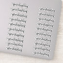 Pesquisar por hashtag adesivos Mídia social