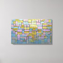 Pesquisar por piet mondrian impressão de canvas Vermelho