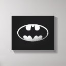 Pesquisar por símbolo do batman impressão de canvas Noite escura