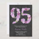 Pesquisar por 95 anos aniversário convites Flores
