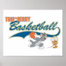 Pesquisar por desenhos animados do basquetebol pôsteres Tom jerry