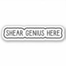 Pesquisar por genius adesivos Engraçado