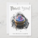 Pesquisar por cupcake vertical cartoes De agradecimentos