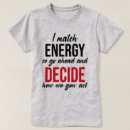 Pesquisar por energia camisetas Sarcasmo