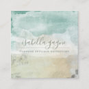 Pesquisar por onda verde cartao de visita Abstrato