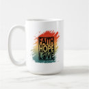 Pesquisar por da esperança fé amor canecas Inspirador