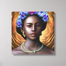 Pesquisar por mulher africana impressão de canvas Linda
