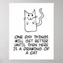 Pesquisar por desenho gato pôsteres Citação