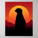 Pesquisar por silhuetas animais pósteres pôsteres Pôr do sol