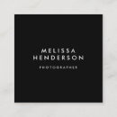 Pesquisar por fotógrafo profissional cartao de visita Minimalista