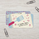 Pesquisar por torta e biscoitos cartao de visita Bolo