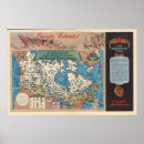 Pesquisar por mapas históricos do vintage pôsteres Canadá