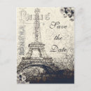 Pesquisar por vintage eiffel tower cartoes postais Elegante