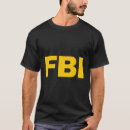 Pesquisar por agentes federais camisetas Fbi
