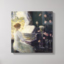 Pesquisar por pianista impressão de canvas Vintage