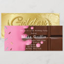 Pesquisar por chocolate convites Ouro