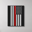 Pesquisar por bombeiro impressão de canvas De combate ao fogo