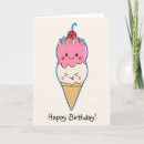 Pesquisar por sorvete kawaii cartoes Desenho animado