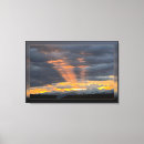 Pesquisar por raios sol de impressão de canvas Nuvens