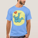 Pesquisar por asl eu te amo camisetas Legal