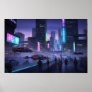 Pesquisar por cyberpunk pôsteres Ficção científica