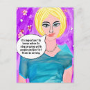 Pesquisar por edgy cartoes postais For her