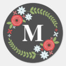 Pesquisar por monograma floral adesivos Cinza