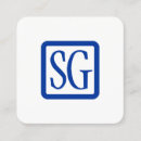 Pesquisar por m inicial cartao de visita Iniciais